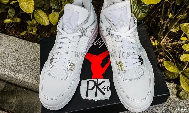 READY SHIP Retro Money TO 4 Pure RETAIL Jordan MATERIALS PK GOD 0507